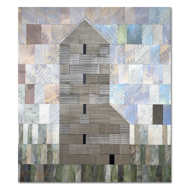 Mill - Acrylic on panel